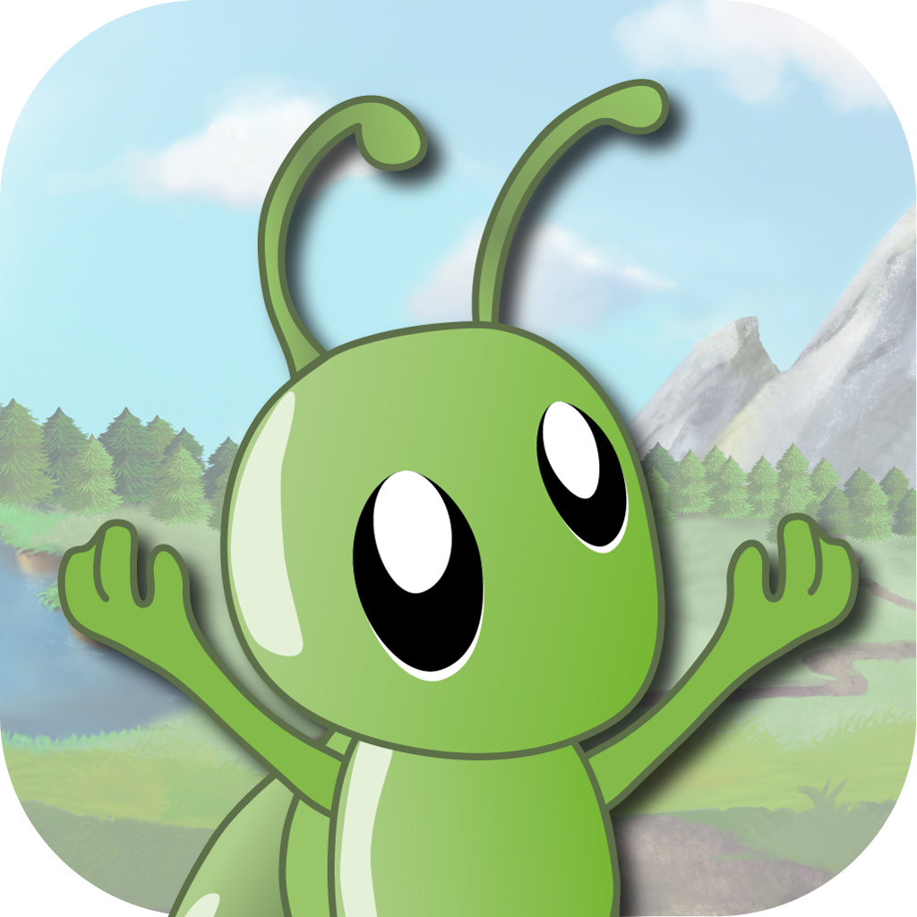 ant-like creature cheering and being excited to play hoppers musical adventure